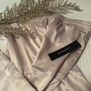 BCBG Maxazria Women’s Satin Lounge Pants Size xl NWT